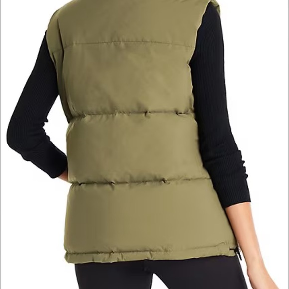 Sanctuary Puffer-Up Down Vest XL Green - Picture 2 of 8